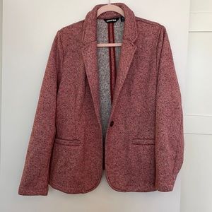 Land’s End Plus Size Sweater Fleece Blazer